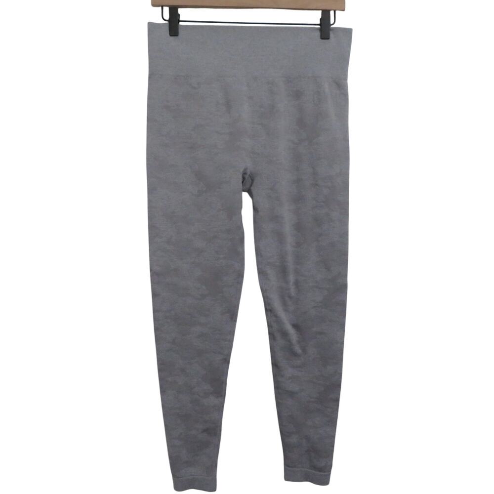 Gymshark Womens Sz XL Light Gray Adapt Camo Seamless Leggings Athletic Wear
